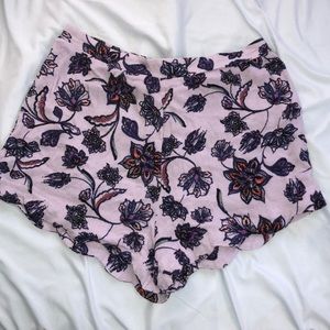 Purple Kendall & Kylie Pattern Shorts